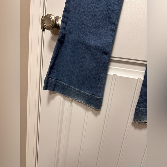 Seven 7 Womens Sexy Flare Stretch Denim Jeans Size 28 (Waist 28 - Inseam 32) - Picture 6 of 8